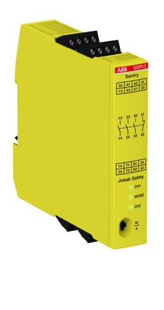ABB Przekaźnik bezpieczeństwa Sentry SSR10 24V DC wyjścia: 3NO+1NC