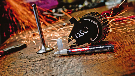 edding Marker olejowy e-791, 1-2mm, żółty