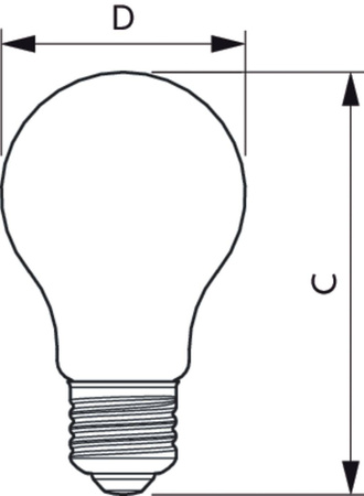 PHILIPS Żarówka LED SceneSwitch 60W A60 E27, 3 kliknięcia=3 barwy=3 moce 2200K-80lm /2500-320lm / 2700K-806lm bez ściemniacza