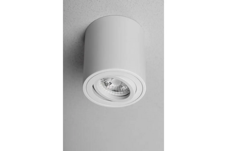 GTV Oprawa sufitowa AVEIRO BIS, max. 250V, 50/60Hz, 80x90mm, IP20, max 20W, okrągła, biała OS-AVB8090OK1-10