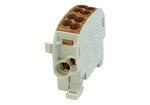 SIMET SCB 25 Blok rozdzielczy - odgałęźny Al/Cu 80110 SIMBLOCK brązowy