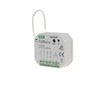 F&F Radiowy podwójny przekaźnik bistabilny podtynkowy 85+265V AC/DC AC-1 2x8A/250V