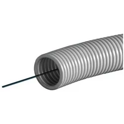 Rura bezhalogenowa giętka z pilotem ICTA 3422 FI 16/12 mm 750N RAL7037 klasa UL94: V0 /100mb/