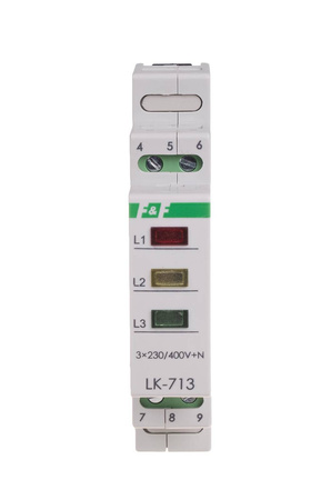 F&F Lampka kontrolna 3-faz LK-713 K