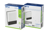 GTV Oprawa SARO LED 9W, 900lm, IP54, AC220-240V, 50/60Hz,4000K, czarny LD-SARO9WB-10