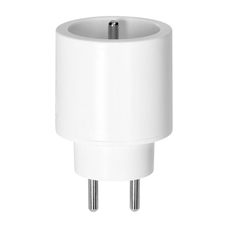 ORNO Gniazdo bezprzewodowe Tuya Smart Wi-Fi 2.4GHz, białe, obciążenie max: 3680W; OR-SH-17500/W