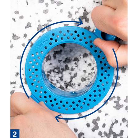 Pierścień mocujący puszkę w stryropianie EPS, wełnie mineralnej; Thermofix TF1; do puszek Ø68mm (standardowa puszka Ø60mm)